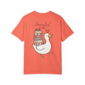 Homeschool Mama Goose T-Shirt — Cute Duck Carrying Books Tee